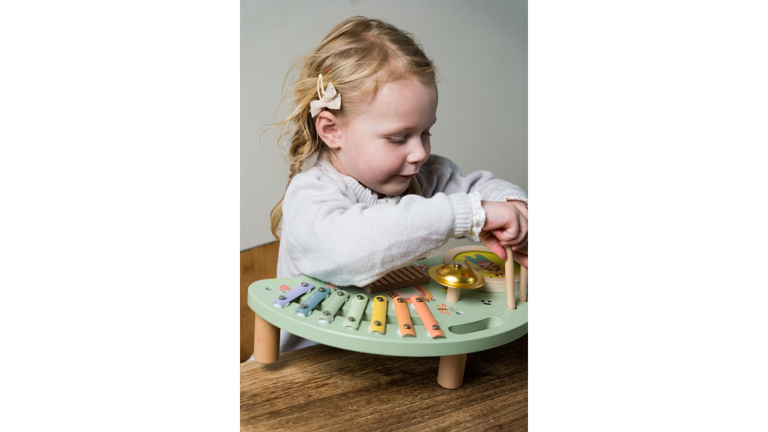 Musik bræt i træ i 3 dele